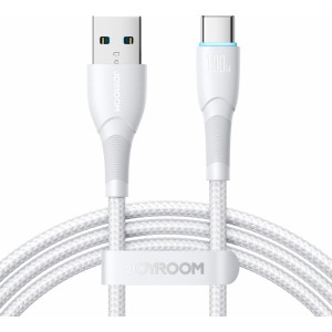 Joyroom Starry series SA32-AC6 100W USB-A / USB-C cable 1m - white (universal)