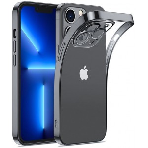 Joyroom 14Q Case for iPhone 14 Pro Cover with metallic frame black (JR-14Q2-black) (universal)