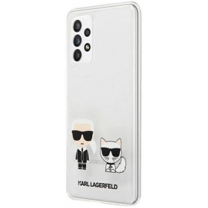 Karl Lagerfeld KLHCA72CKTR A72 A725 hardcase Transparent Karl & Choupette (universal)