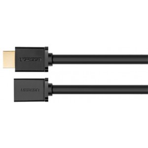 Ugreen cable HDMI extension cable (female) - HDMI (male) 19 pin 1.4v 4K 60Hz 30AWG 2m black (10142) (universal)