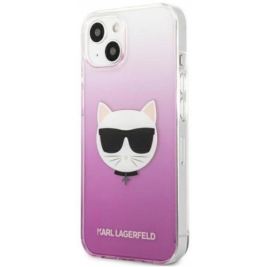 Karl Lagerfeld KLHCP13SCTRP iPhone 13 mini 5.4" hardcase pink/pink Choupette Head (universal)