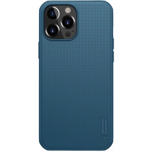 Nillkin Super Frosted Shield reinforced case, cover for iPhone 13 Pro Max, blue (universal)