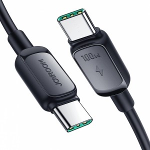 Joyroom USB C - USB C Cable 100W 1.2m Joyroom S-CC100A14 - Black (universal)