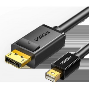 Ugreen Mini DisplayPort - DisplayPort cable 1.5m black (MD105) (universal)