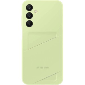 Samsung Card Slot Case EF-OA156TMEGWW with card slot for Samsung Galaxy A15 / A15 5G - green (universal)