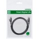 Ugreen flat LAN Ethernet Cat. 6 0.5m black (NW102) (universal)
