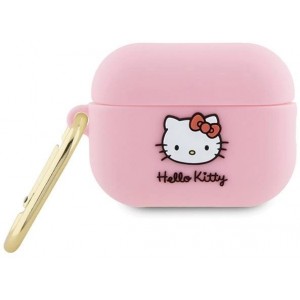 Hello Kitty Silicone 3D Kitty Head case for AirPods Pro 2 (2022/2023) - pink (universal)