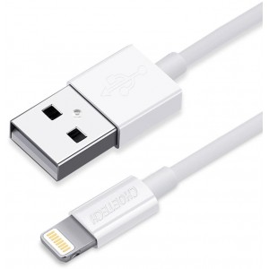 Choetech certified USB-A cable - Lightning MFI 1.8m white (IP0027) (universal)