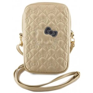 Hello Kitty Quilted Bows Strap bag - gold (universal)