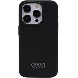 Audi Silicone Case for iPhone 15 Pro Max - black (universal)