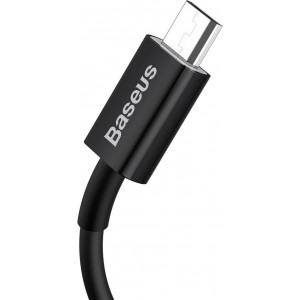 Baseus Superior cable USB - micro USB for fast charging 2A 1m black (CAMYS-01) (universal)