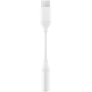 Samsung Headphone Adapter 3.5mm Mini Jack (Female) - USB Type C (Male) White (EE-UC10JUWEGWW) (universal)