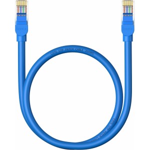 Baseus High Speed ​​Cat 6 RJ-45 Ethernet cable 1000Mb/s 0.5m round - blue (universal)