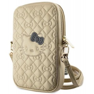 Hello Kitty Quilted Bows Strap bag - gold (universal)