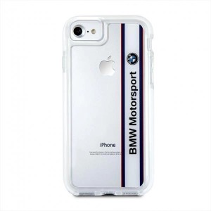 BMW Etui hardcase BMW BMHCP7SPVWH iPhone 7 transparent white SHOCKPROOF (universal)