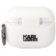 Karl Lagerfeld KLAPRUNCHH AirPods Pro cover white/white Silicone Choupette Head 3D (universal)