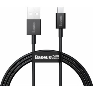 Baseus Superior cable USB - micro USB for fast charging 2A 1m black (CAMYS-01) (universal)