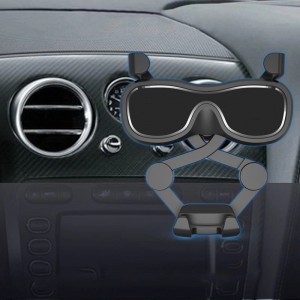 Hurtel Gravity smartphone car holder for air vent with air freshener black (YC06) (universal)