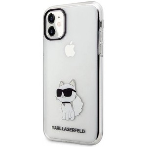 Karl Lagerfeld case for iPhone 11 / XR from the Ikonik Choupette series - transparent (universal)