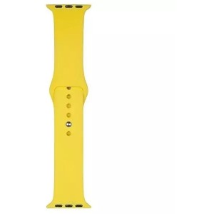 Producenttymczasowy Beline Silicone Smartwatch Strap for Apple Watch 42/44/45/49mm Yellow/Yellow