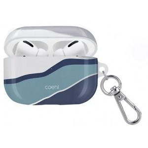 Uniq Protective case for UNIQ earphones case Coehl Ciel for Apple AirPods Pro blue/twilight blue