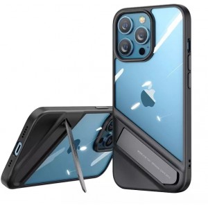 Ugreen Fusion Kickstand Case Hard Cover with Gel Frame and Stand for iPhone 13 Pro black (90153)