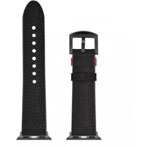 Producenttymczasowy Smartwatch strap Beline Casual strap universal for 20mm black/black