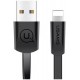 4Kom.pl USAMS U2 Lightning flat cable 1.2m black