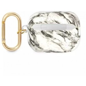 Guess GUAPHCHMAG AirPods Pro cover szary/grey Marble Strap Collection