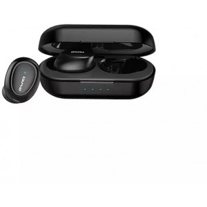 Awei Bluetooth 5.0 Earphones T16 TWS Docking Station black/black