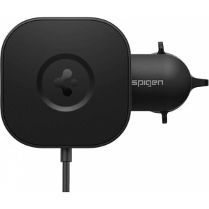 Spigen ITS12W car holder with MagSafe charger for 7.5W Black grille