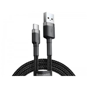 Baseus Kabel 2m Baseus USB-C 2A grey black