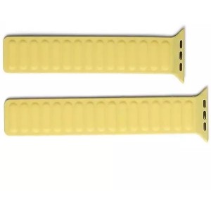 Beline Apple Watch Magnetic strap 42/44/45/49mm yellow/yellow