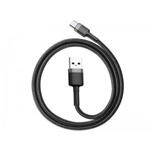 Baseus Cable Cafule USB-C Type C 2A 3m Gray