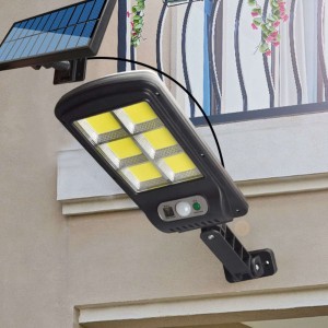Producenttymczasowy Solar lamp 120 LED with an external panel with a PIR motion and twilight sensor