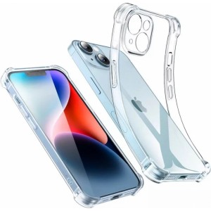 Ugreen Gel Case with Reinforced Corners Bright Cushion Protective Case for iPhone 14 Plus Transparent (LP602)