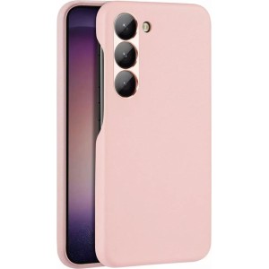 Dux Ducis Grit case for Samsung Galaxy S23 elegant case made of artificial leather MagSafe pink