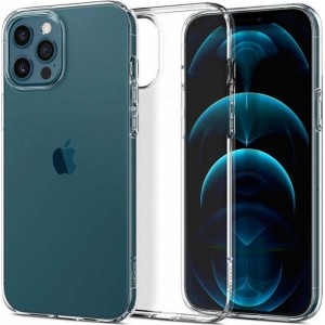 Spigen Etui Spigen Liquid Crystal do Apple iPhone 12/ 12 Pro 6.1 Crystal Clear