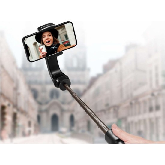 Spigen Selfie Stick Spigen S610W gimbal tripod Black