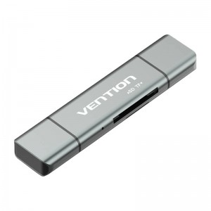 Vention Multifunctional USB2.0 Card Reader Vention CCJH0 Gray