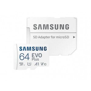 Samsung EVO Plus Atmiņas Karte microSD 64GB