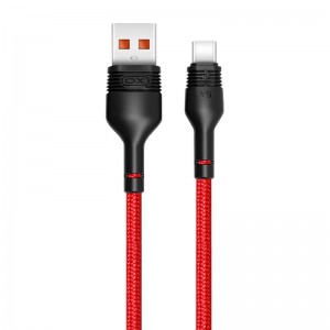 XO NB55 Lightning USB Datu un uzlādes Kabelis 1m