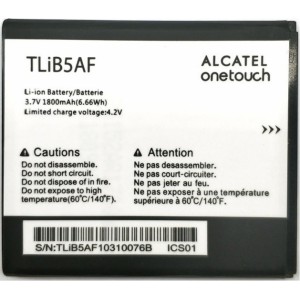 Alcatel OEM akumulators preks Alcatel TLiB5AF 1800mAh Li-ion bulk