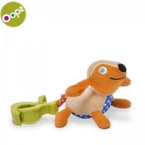 Oops Dog Piekaramā vibrējoša attīstoša rotaļlieta bērniem no 0m+ (25x7x12cm) Krāsaina 11013.22
