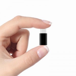 Riff Adapteris no Micro-USB uz Type-C Black