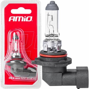 Amio Halogen bulb HB4 9006 12V 51W 1pc blister