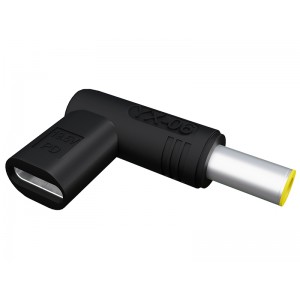 PRL Adapter USB gniazdo USB-C-wtyk DC2,5/5,5