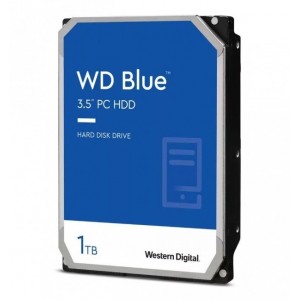 Western Digital WD10EZEX HDD 1TB Caviar Blue Cietais disks