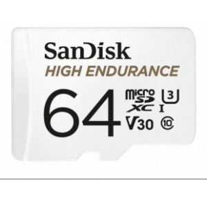 Sandisk MAX Endurance 4K 64GB + Adapteris Atmiņas karte