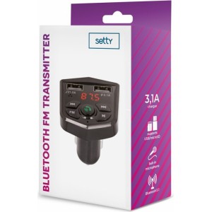 Setty TFM-03 FM Bluetooth Transmitter Auto Radio / MP3 / 2 x USB